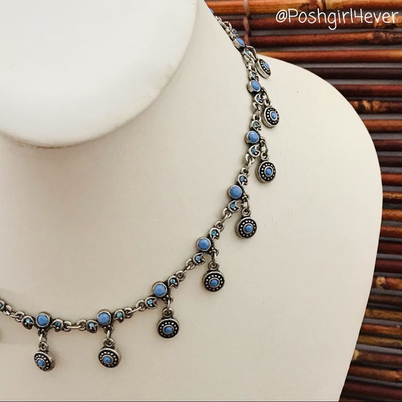 Premier Designs Necklace Bead Drop Silver-tone - Picture 3 of 6